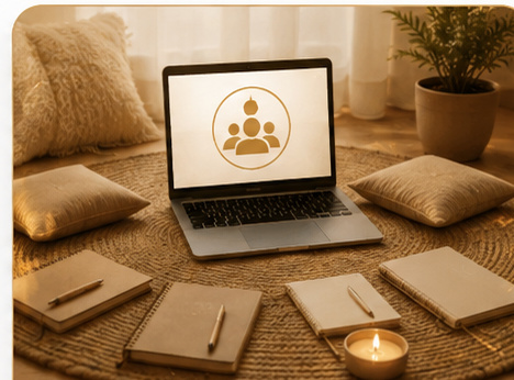 Imagem conceitual de aula em grupo